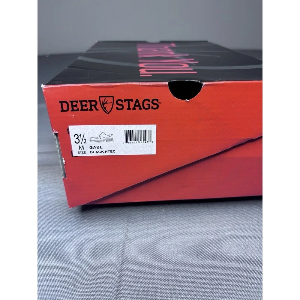 Deer Stags Gabe boys' dress oxfords size 3½ M NIB